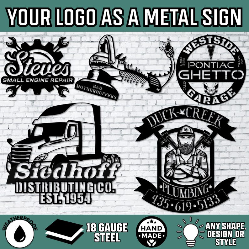 Custom Logo Sign - main