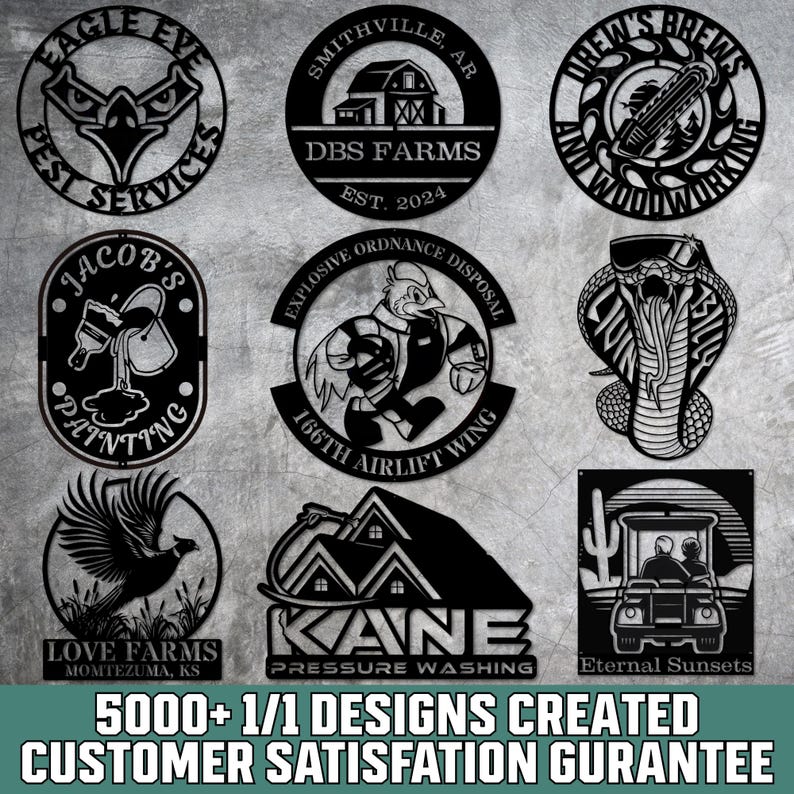 Custom Logo Sign - example 3