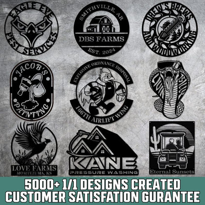 Custom Logo Sign - example 3
