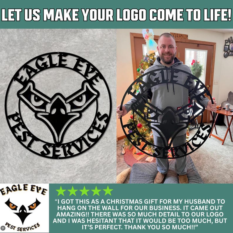 Custom Logo Sign - example 4