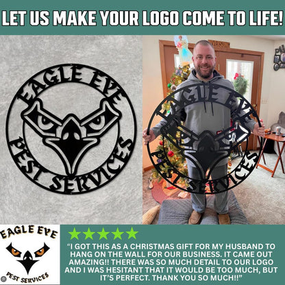 Custom Logo Sign - example 4