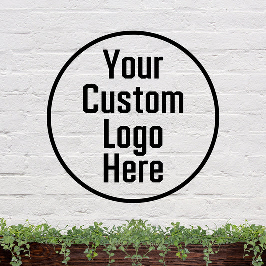 41 inches powder-coated Raw Steel metal sign