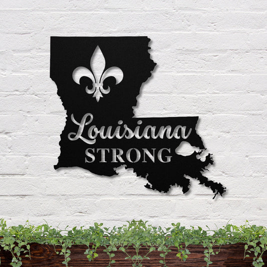 36 powder-coated Copper metal sign