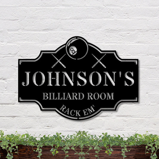 36 powder-coated Copper metal sign