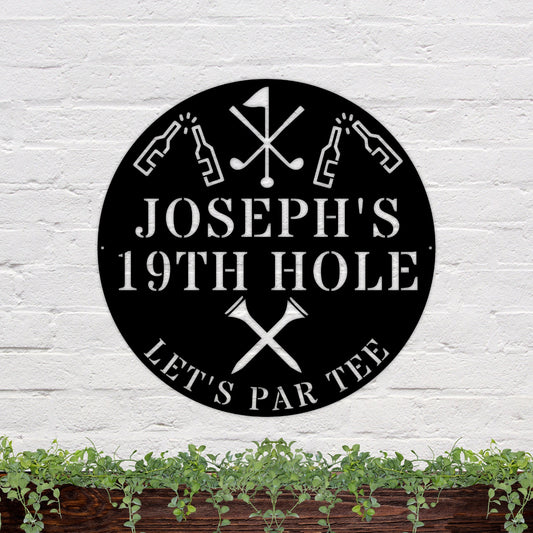 36 powder-coated Copper metal sign