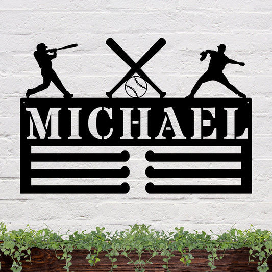 36 inches powder-coated Copper metal sign