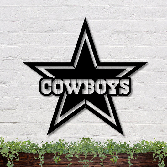 41 inches powder-coated Raw Steel metal sign