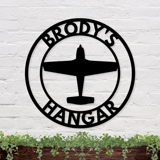 41 inches powder-coated Copper metal sign