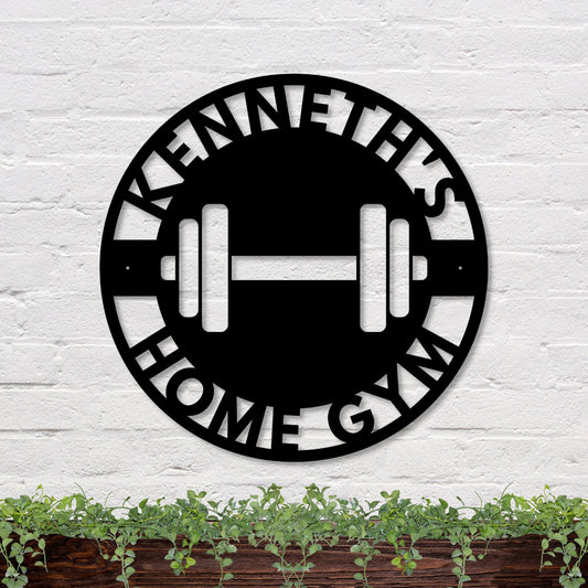 41 inches powder-coated Copper metal sign