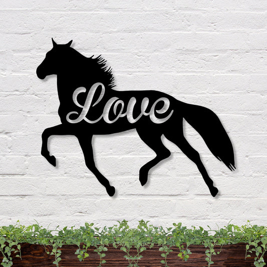 41 inches powder-coated Copper metal sign