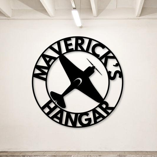 41 inches powder-coated Copper metal sign