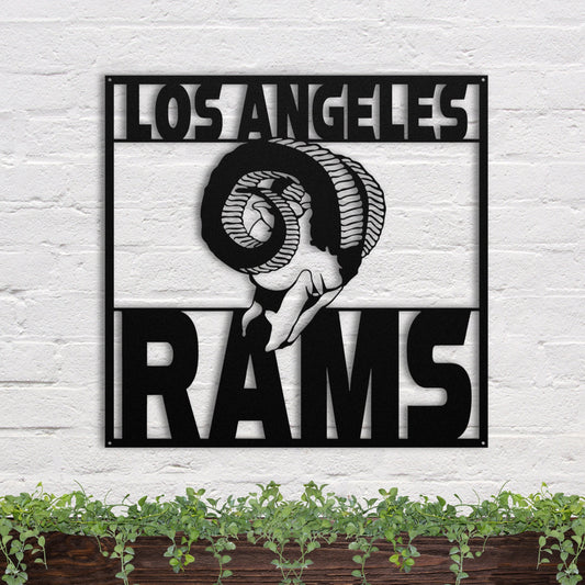 41 inches powder-coated Raw Steel metal sign
