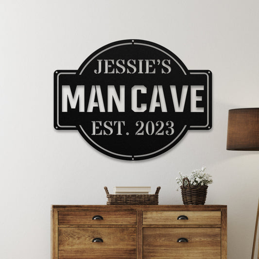 41 inches powder-coated Copper metal sign
