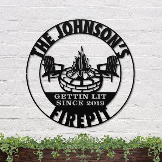 41 inches powder-coated Raw Steel (DIY) metal sign